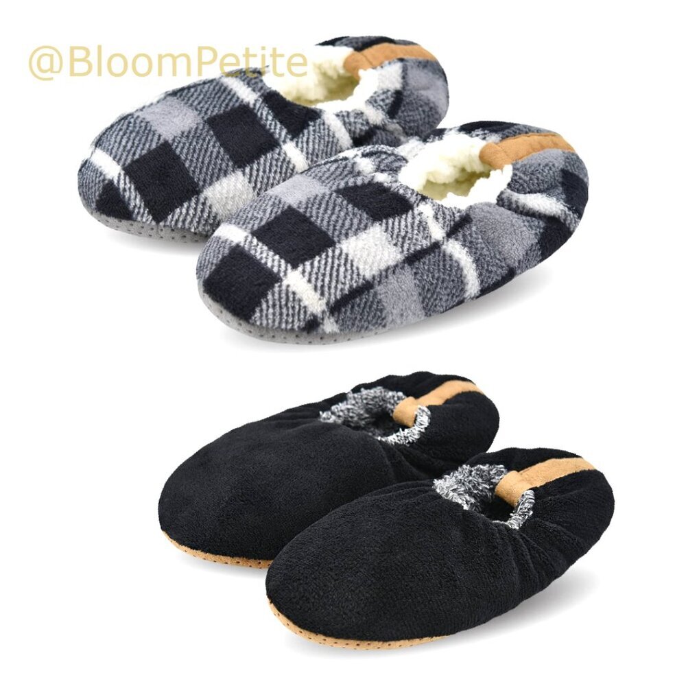 Low Cut Super Soft Warm Home Socks with Non-Slip Indoor Slipper Shoes